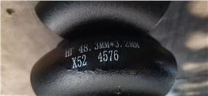 ASTM A 860 WPHY52 90 fokos könyök